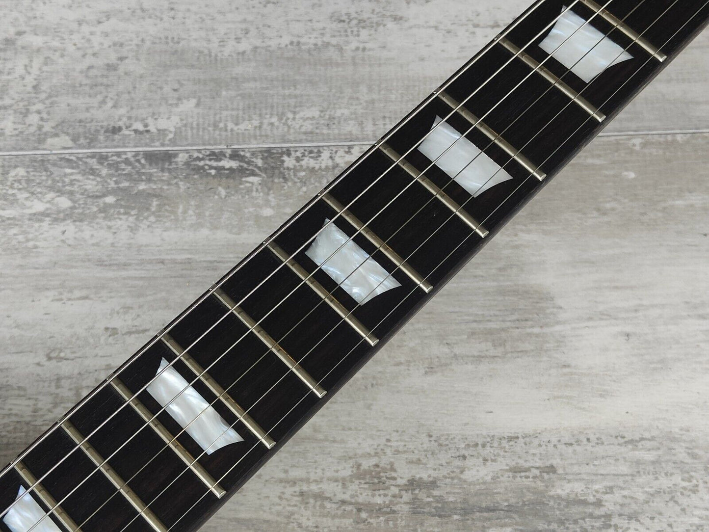 2001 Edwards (by ESP Japan) E-LH-100FB Firebird (Faded Shoreline Gold)