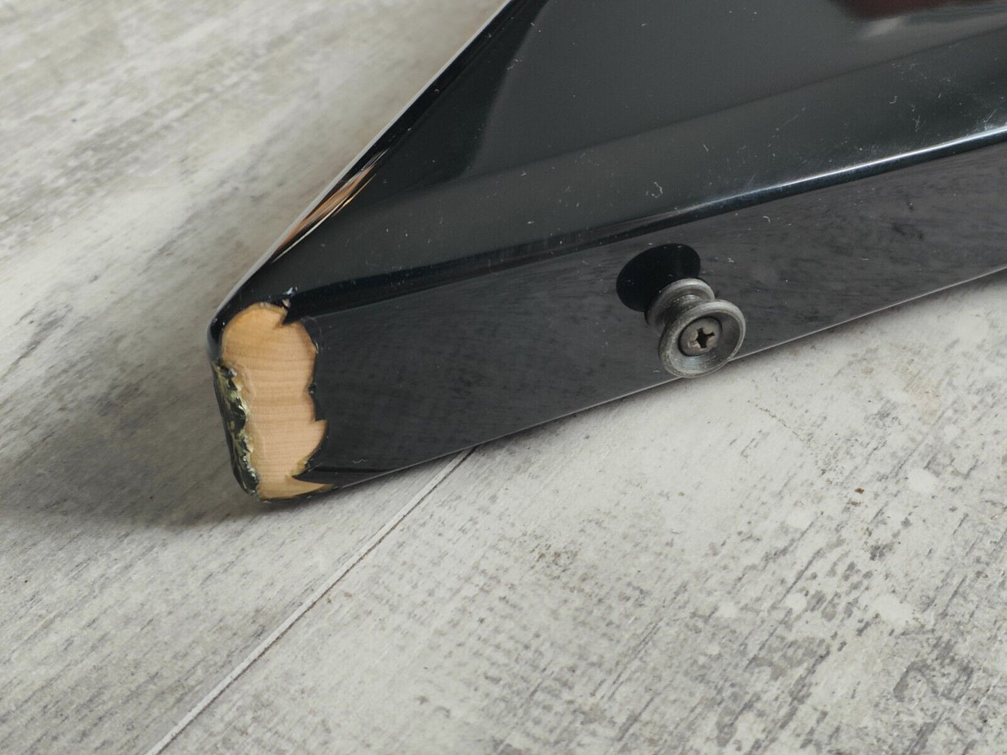 1984 Greco Japan GTZ65RB "Tusk" Rhoads V (Black & Gold)