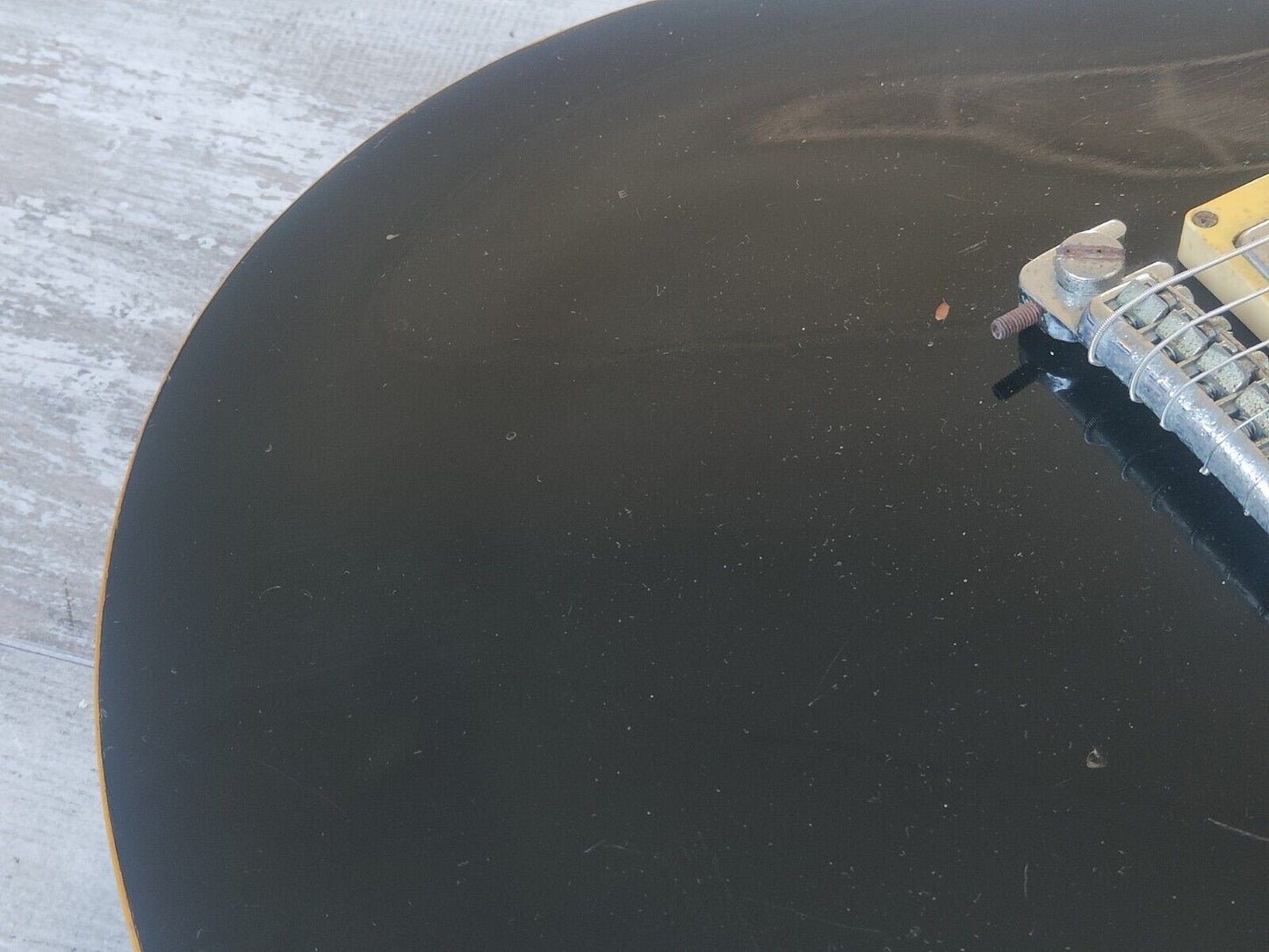 1977 Greco Japan MR-800 "Mick Ralphs" Double Cutaway (Black)