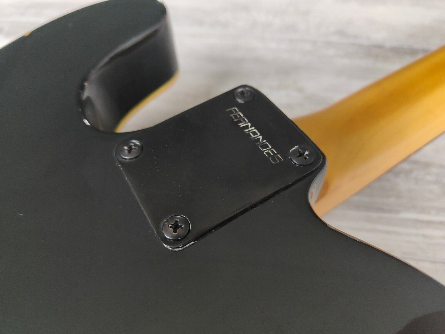 Fernandes Japan TEJ “Limited Edition” Telecaster (Black)