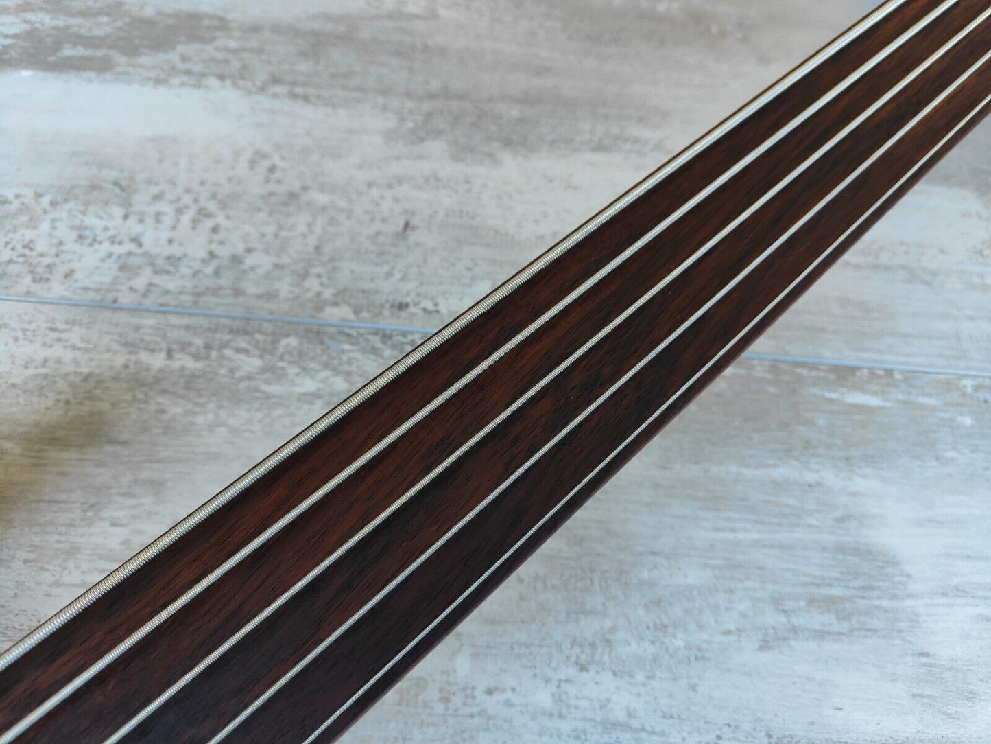 1989 Rockoon Japan (by Kawai) RB-855S Fretless 5-String Bass (Natural)