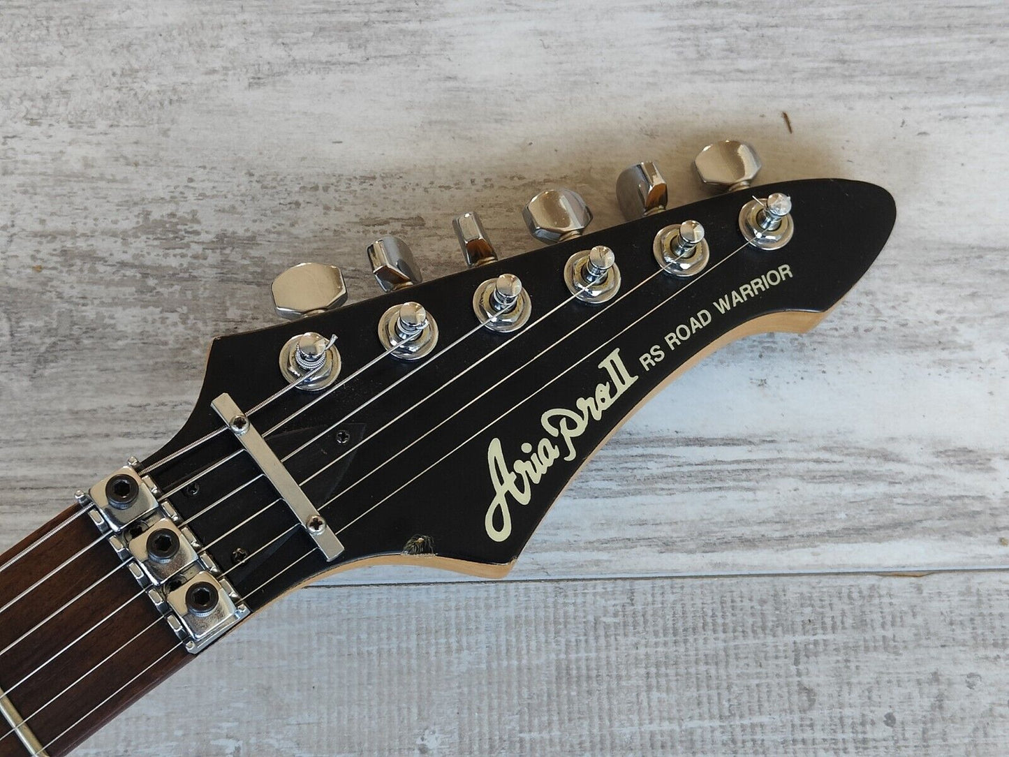 1988 Aria Pro II Japan RS Road Warrior STD-2 (Black Relic)