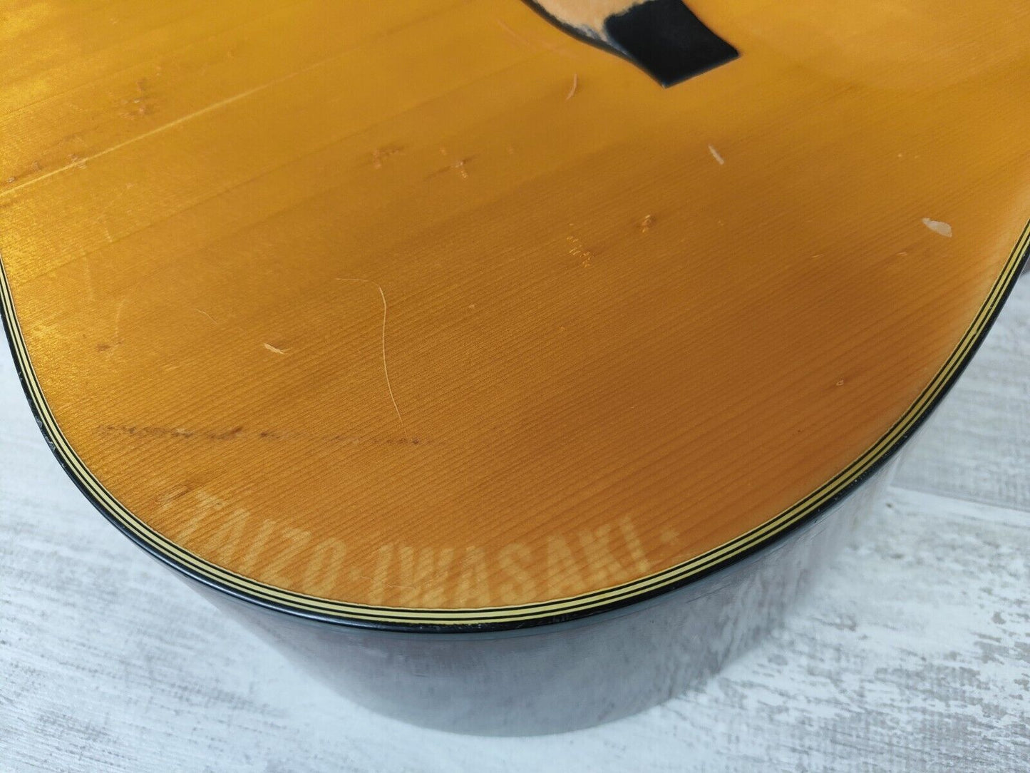 1980's Morris W-15 Vintage Acoustic Guitar