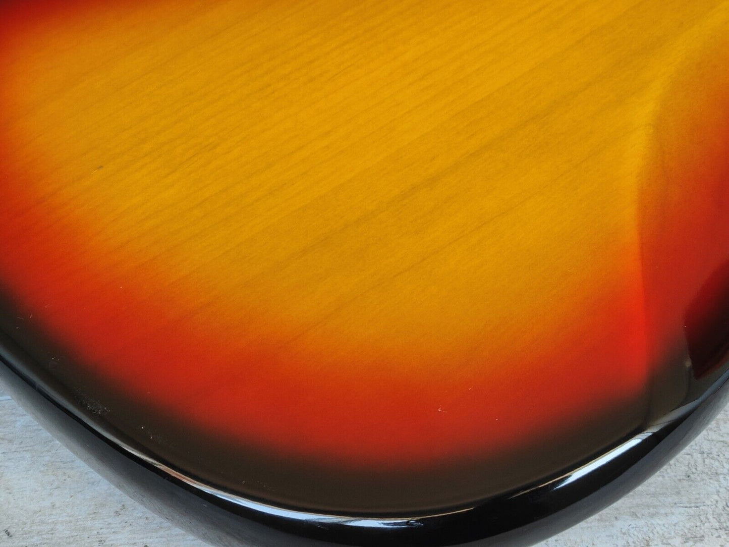 1981 Fernandes Japan RJB-75 "The Revival" Series Jazz Bass (Nitro Sunburst)