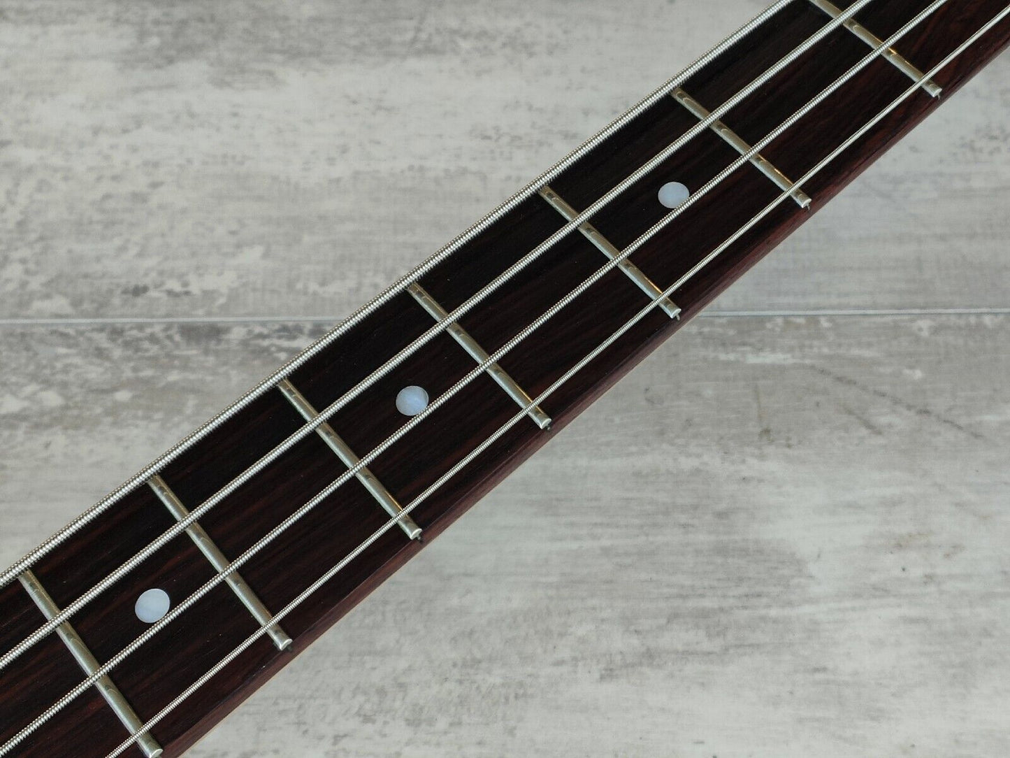 1996 Greco Japan PXB-M400 Medium Scale Bass (Blue Burst)