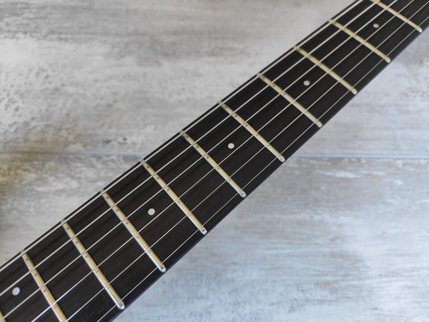 1985 Tokai Japan M-2002 MAT Graph-Tech Superstrat (Carbon Fibre)