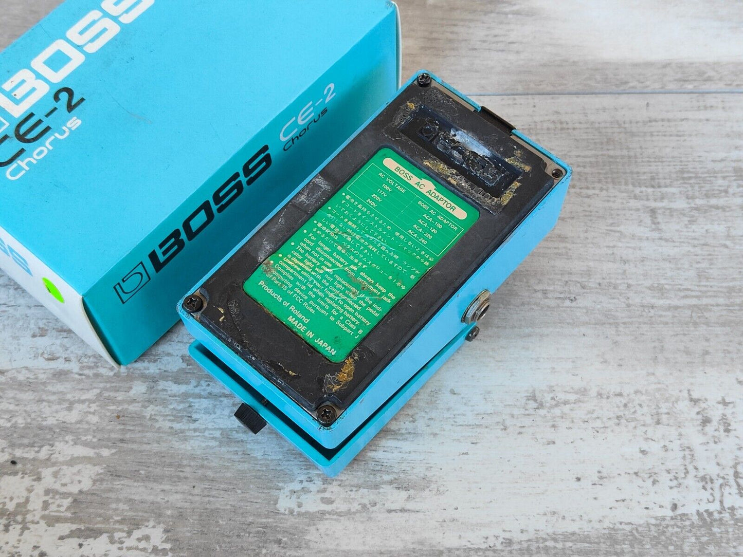 1985 Boss CE-2 Chorus Pedal w/Box