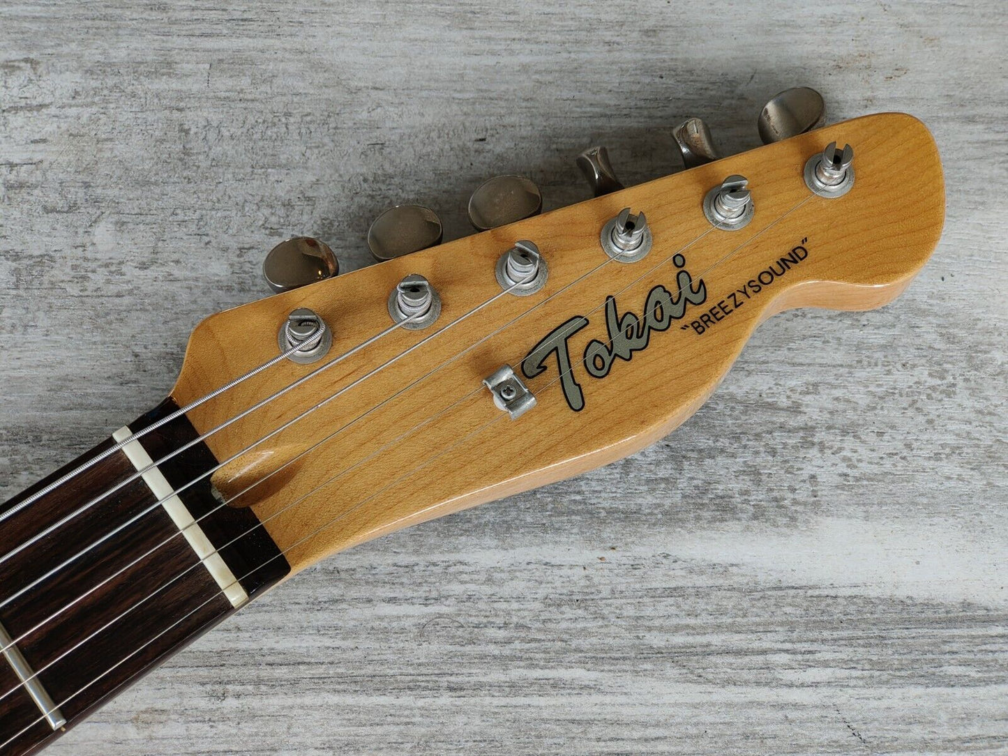 2017 Tokai Japan ATE106B Vintage Series Bound Telecaster (Candy Apple Red)