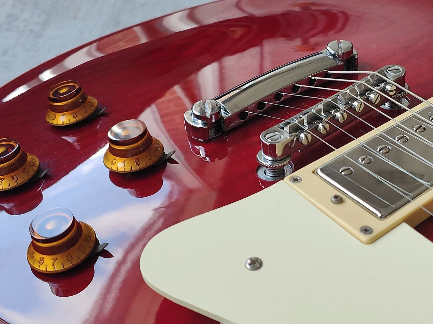 2019 Tokai ALS68 Love Rock Les Paul Standard (Transparent Red)