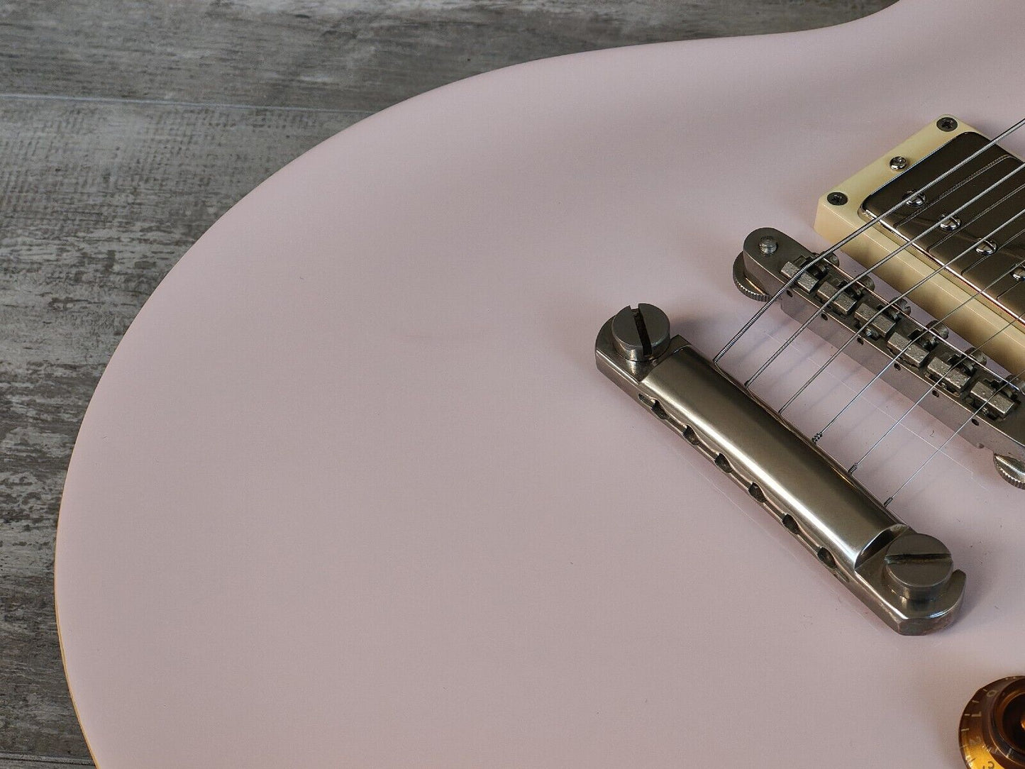 1990 Greco Japan EG-700 Les Paul Standard (Refinished Pink Top)