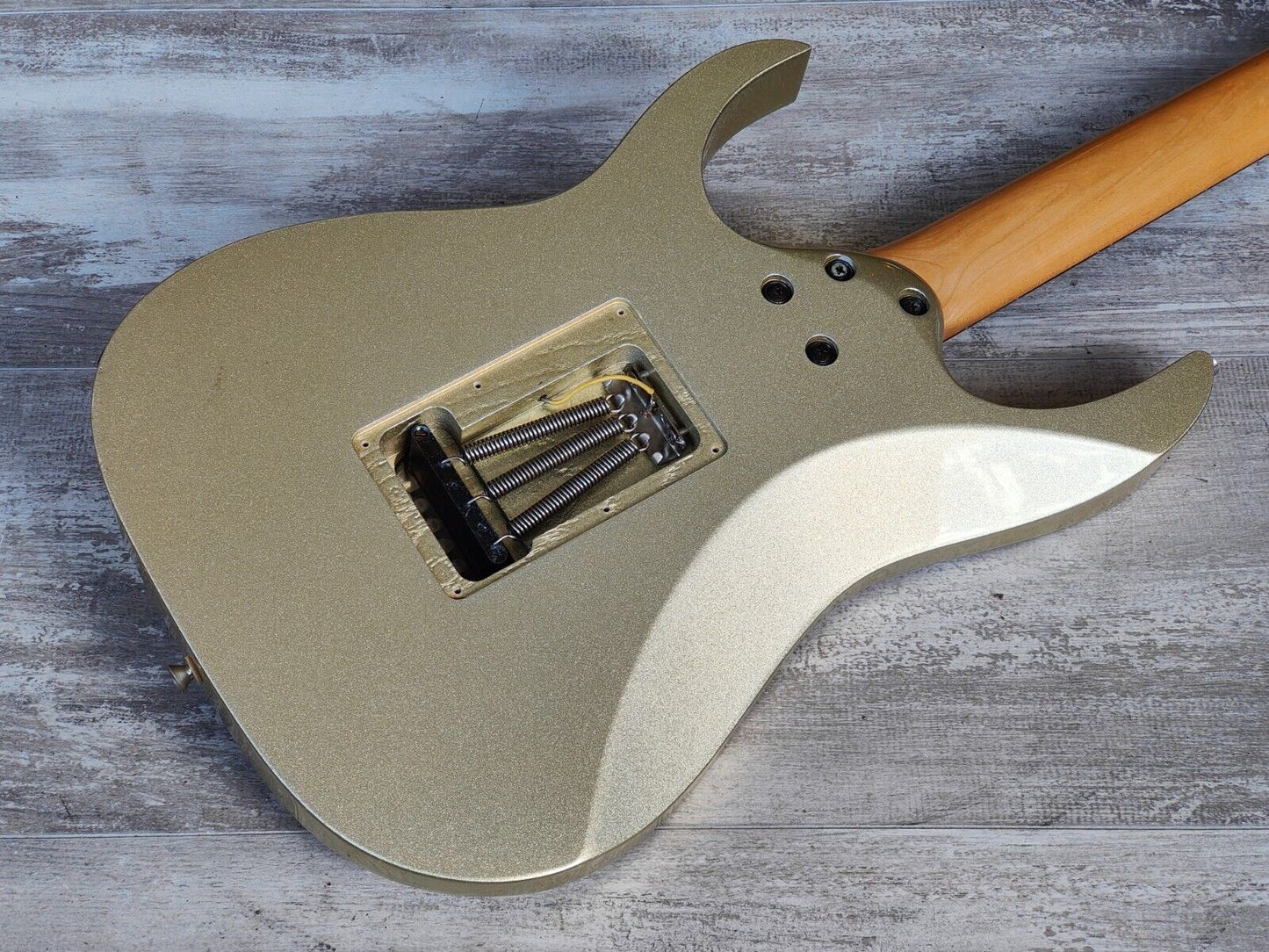 1999 Ibanez Japan RG450AH RG Series HSH Superstrat (Zinc Silver)