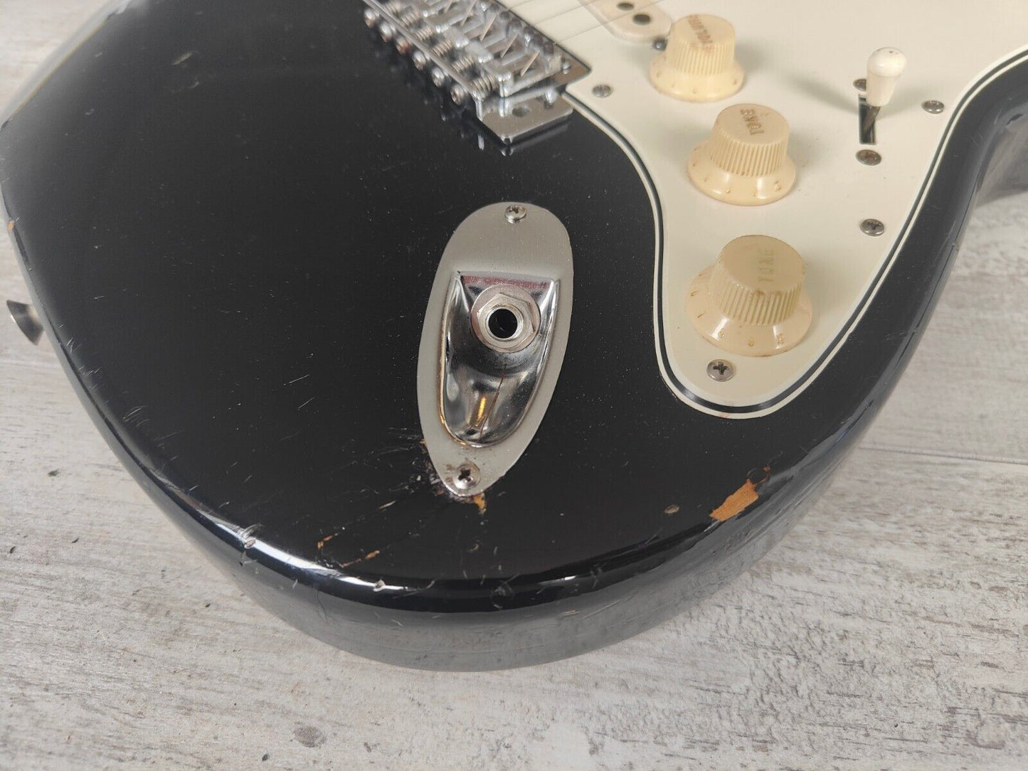 1974 Greco Japan SE-500B Vintage Stratocaster (Black)