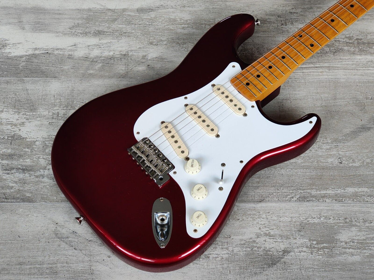 2010 Fender Japan ST57 '57 Reissue Stratocaster (Candy Apple Red)
