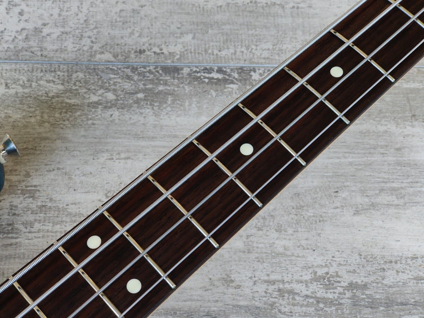 1992 Fender Japan Jazz Bass Standard (Lake Placid Blue)