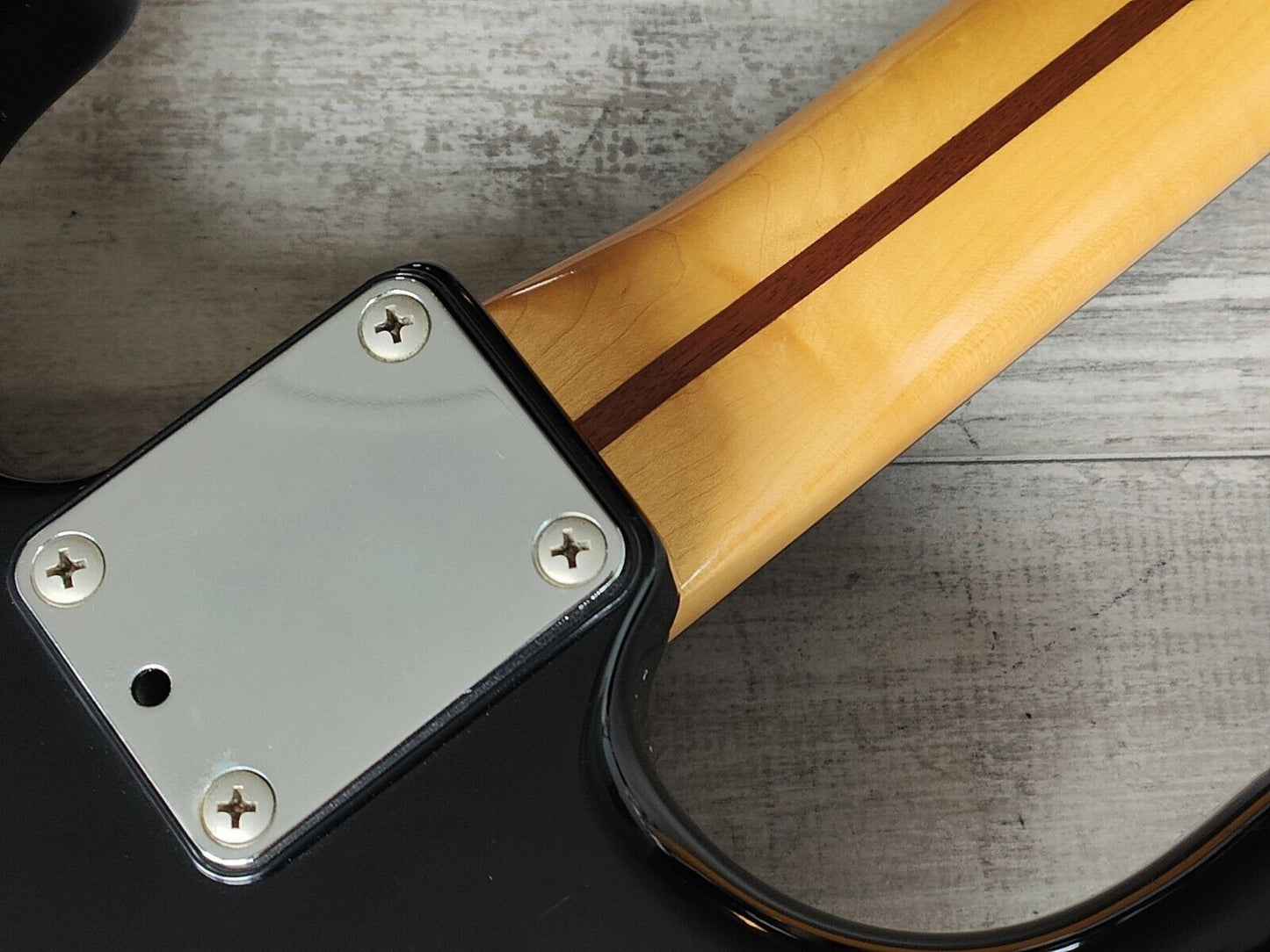 1986 Fender Japan "E Series" ST755 Comtemporary HH Stratocaster (Black)