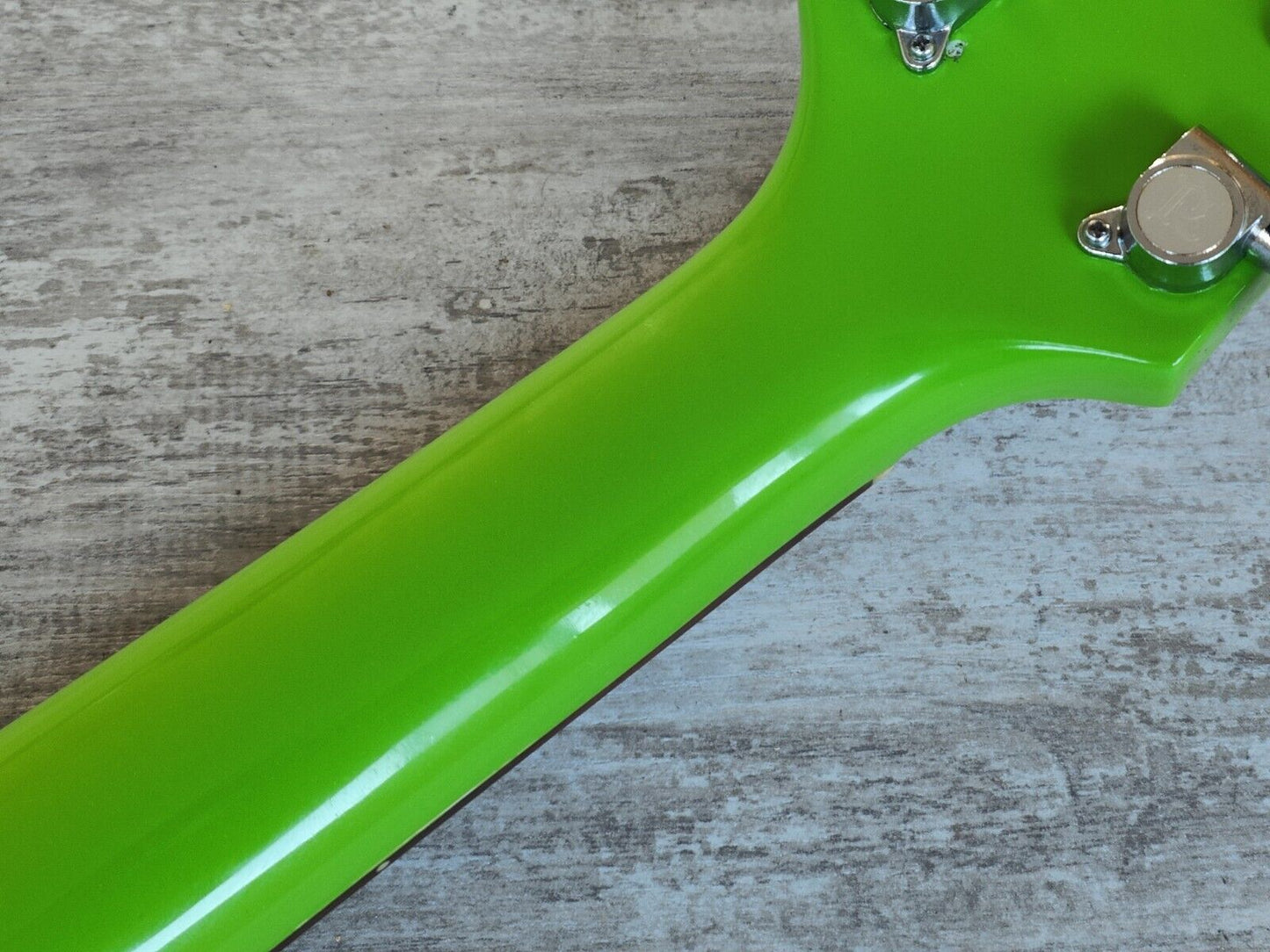 1985 BC Rich Japan NJ Series RMG-0 Mockingbird (Refinished Kermit Green)