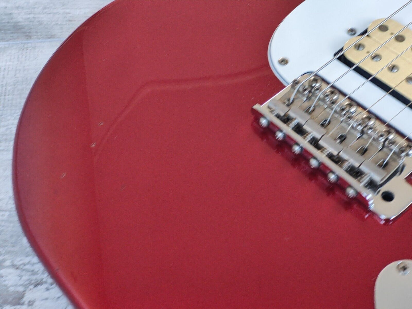 2007 Fender Japan Stratocaster Standard HSS (Candy Apple Red)