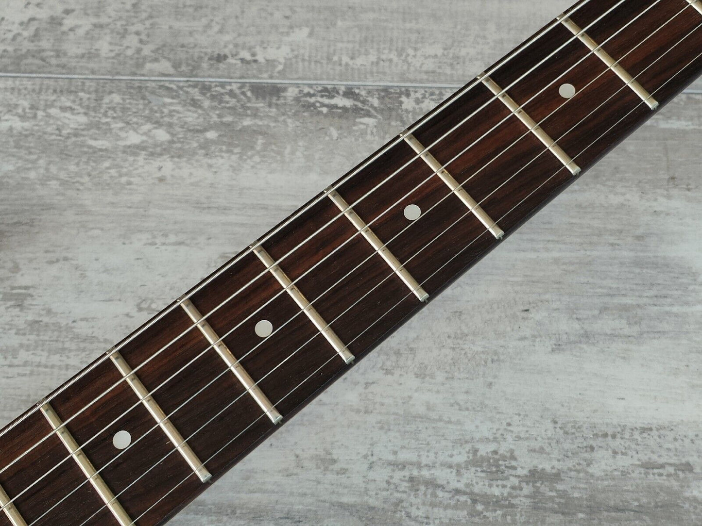 1987 Fender Japan E Series SF-455 Contemporary Stratocaster w/Kahler (White)