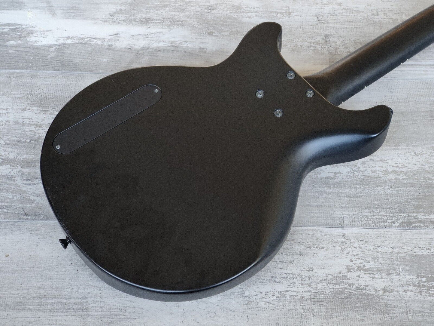 Edwards Japan (by ESP) EJ-78TV Double Cutaway Bass Guitar Luna Sea (Matte Black)