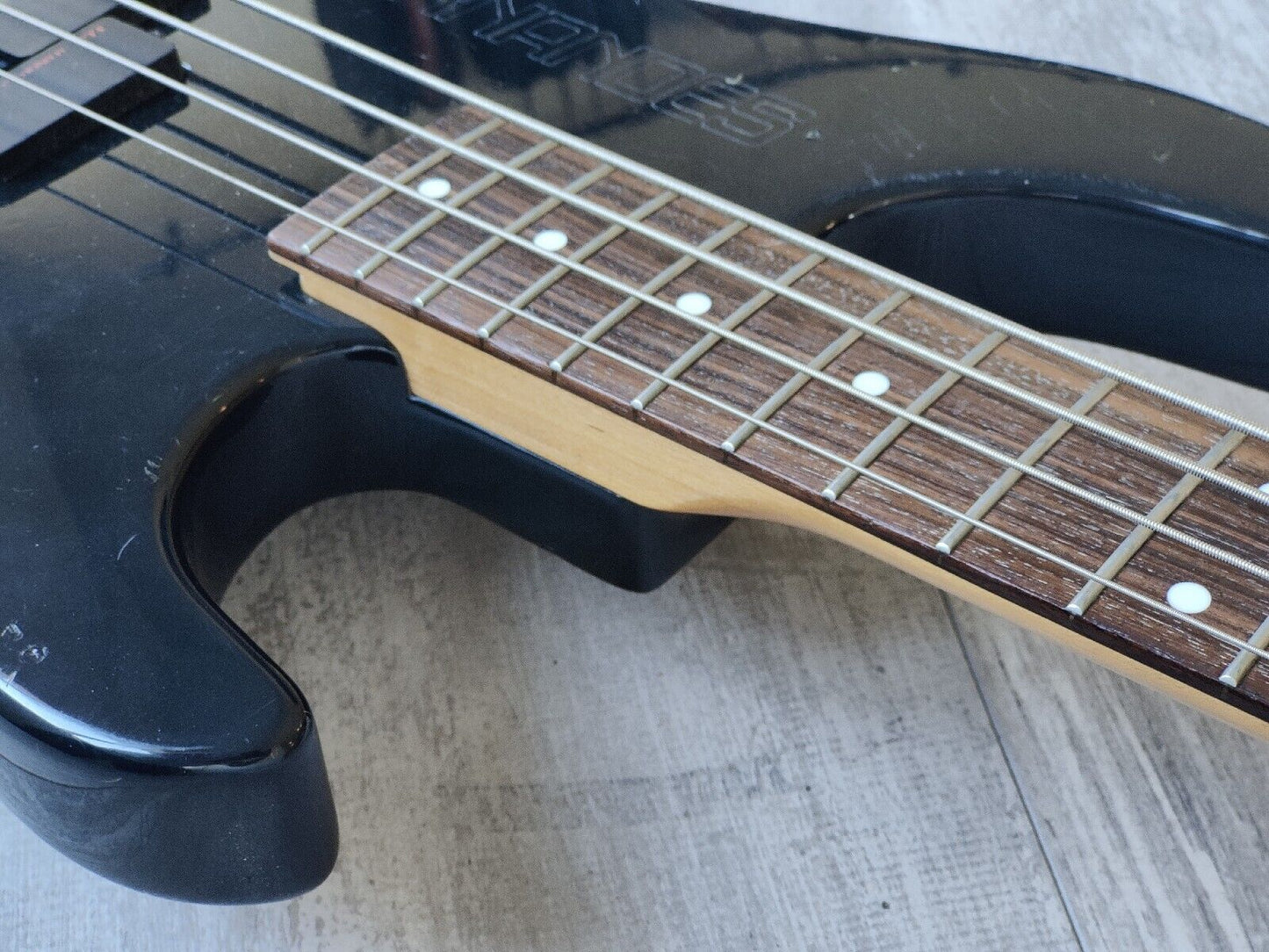 1990's Fernandes PJ-60 Electric Bass Guitar (Black)
