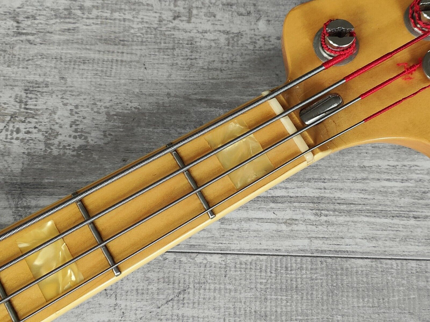 1980's ESP Navigator Japan Custom Order 70's Reissue Jazz Bass (Natural)