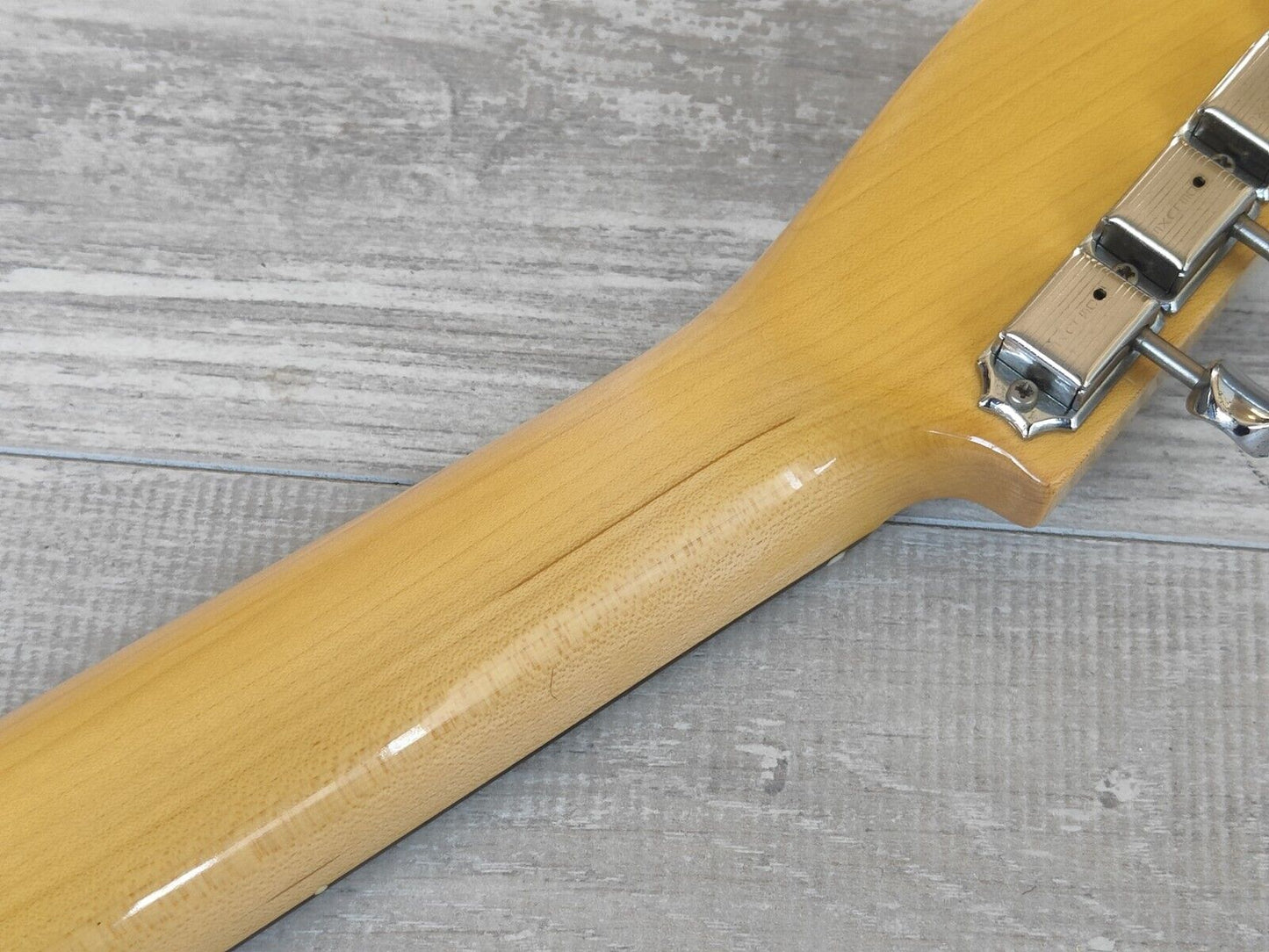 1983 Tokai Japan Talbo A-100D Blazing Fire Cast Aluminium Electric Guitar (Gold)