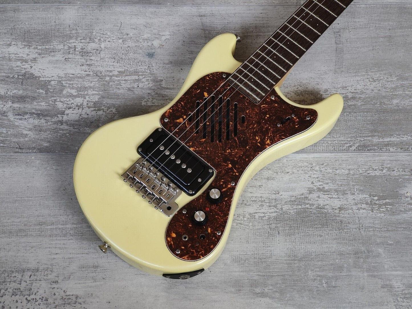 Marine Rider Mini Mosrite Travel Guitar (Made in Japan)