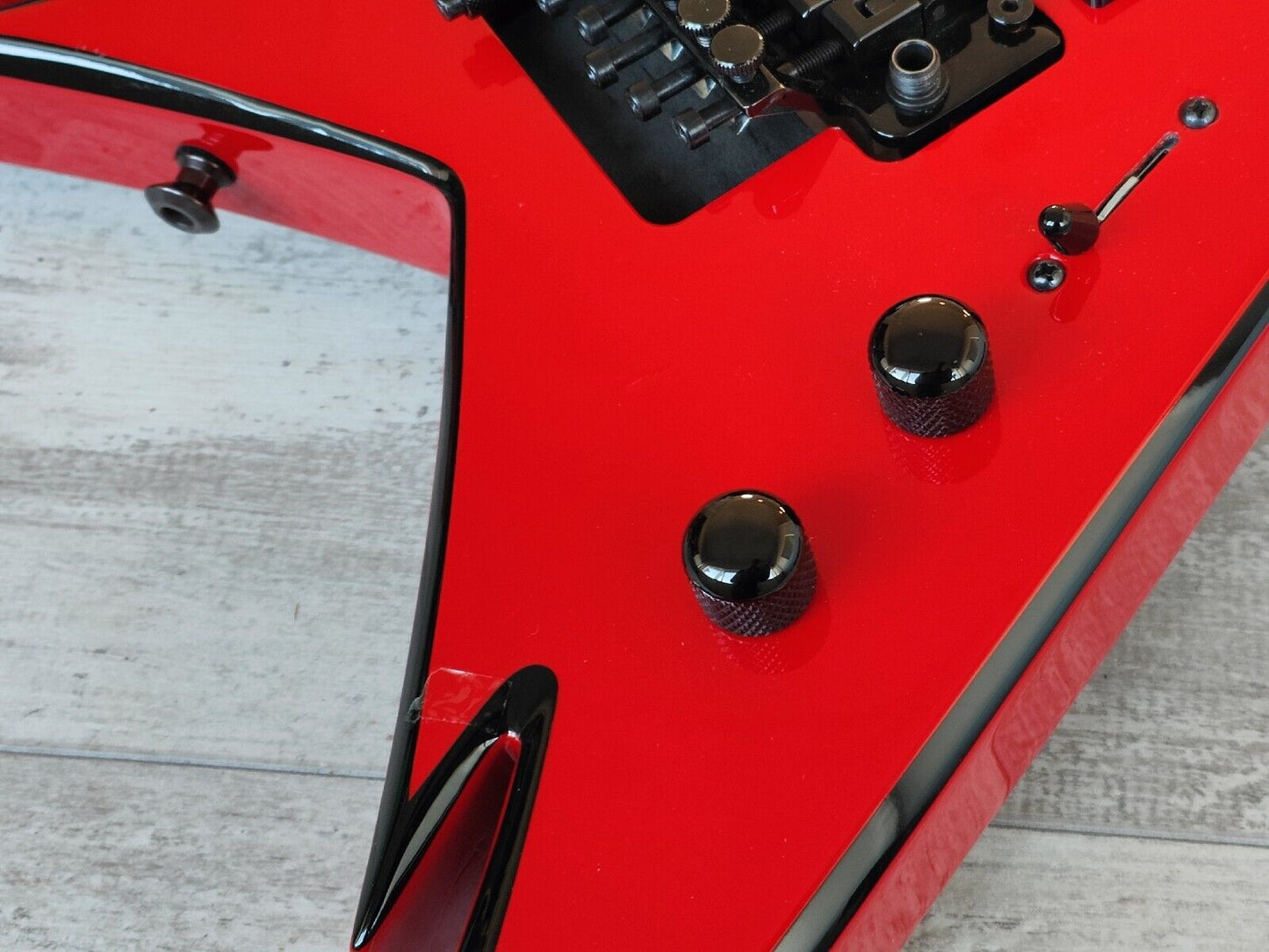 2014 Jackson X Series Signature Phil Demmel Demmelition King V PDX-2 (Red)