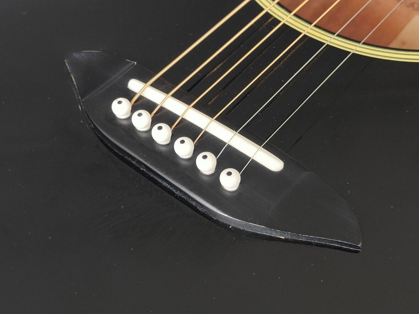 1985 Tokai Japan TEA-60D Electric Acoustic Guitar (Black)