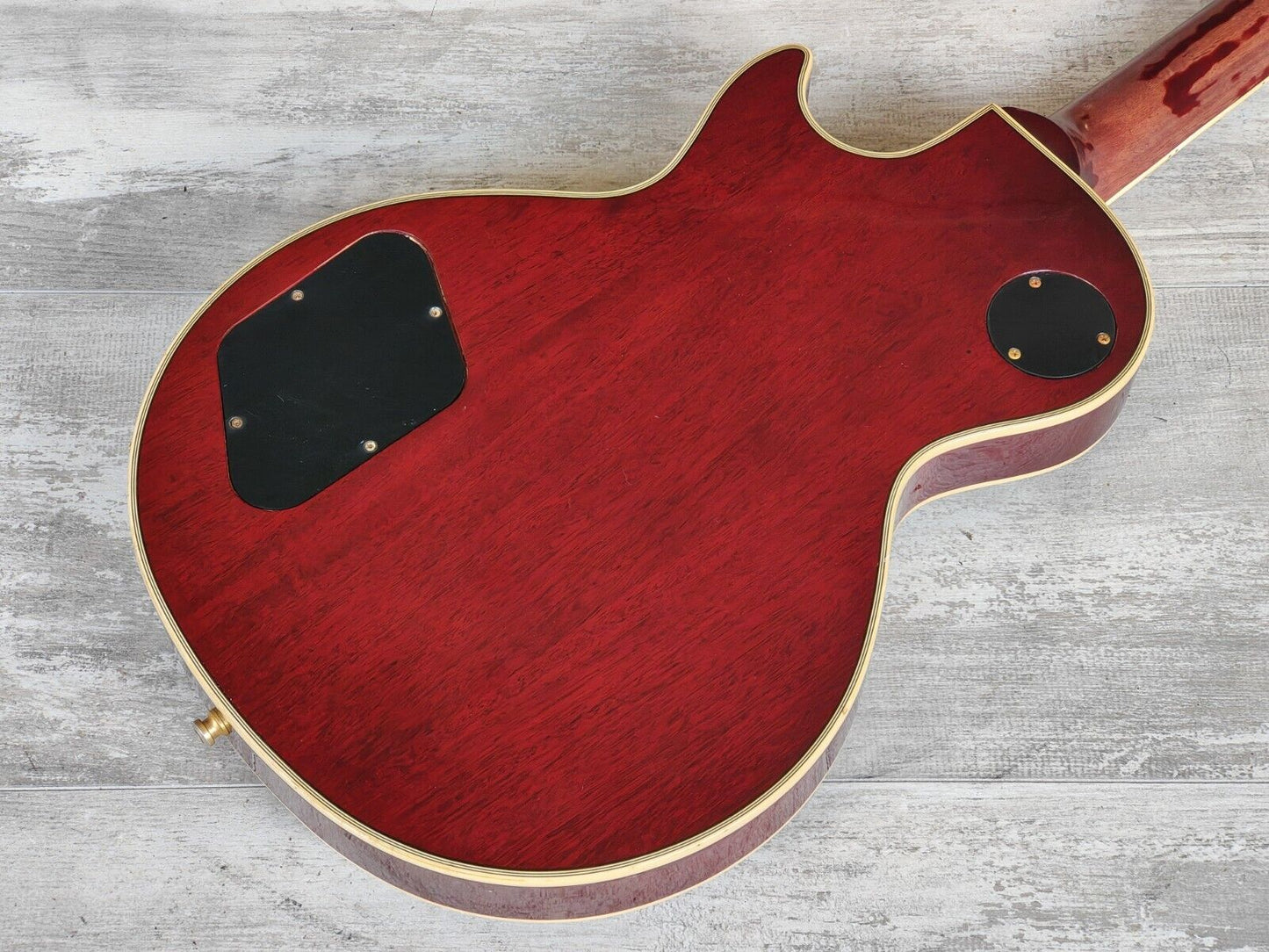 1990's Orville (Gibson) Japan LPC-75 '60's Reissue Les Paul Custom (Wine Red)