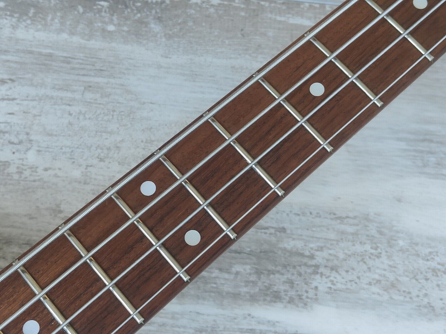 1997 Greco Japan LGB-700 Les Paul Bass (Metallic Silver)