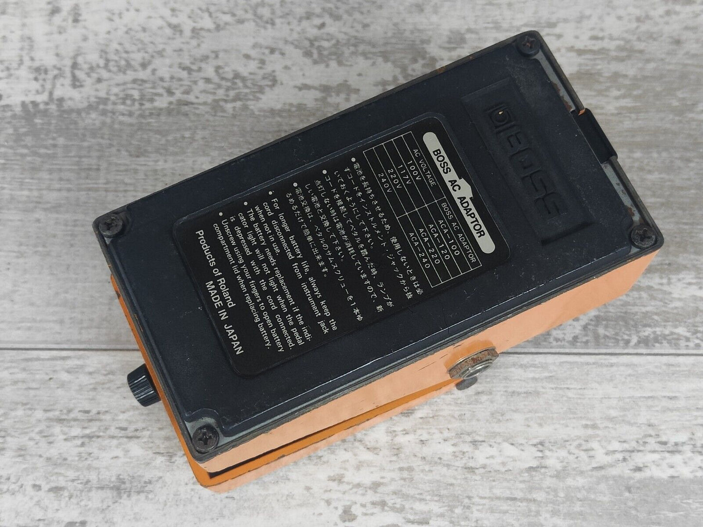 1982 Boss Japan DS-1 Vintage Distortion Pedal