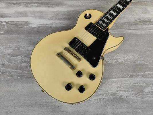 1989 Burny Japan RLC-60 Les Paul Custom (White)