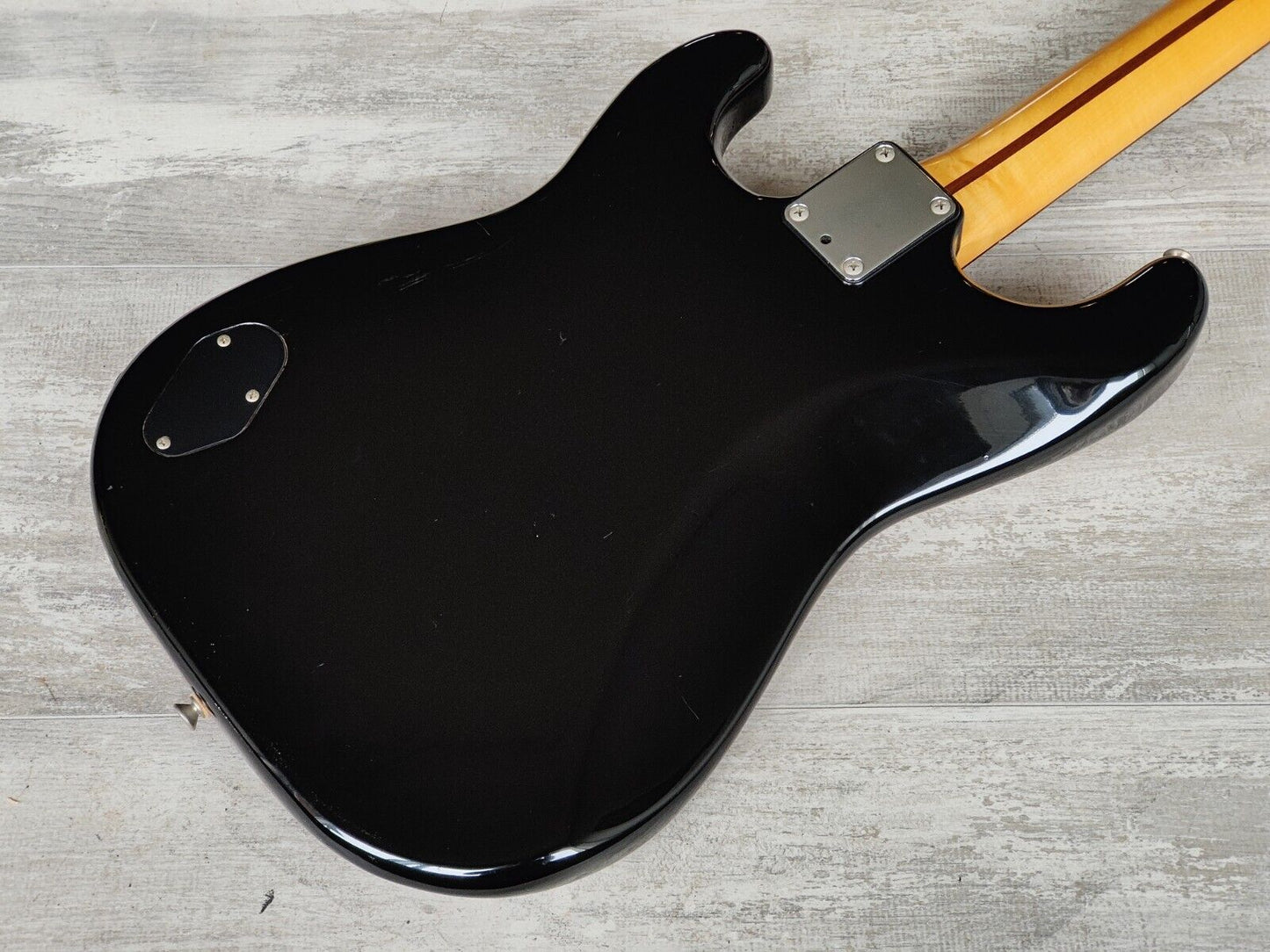 1986 Fender Japan "E Series" ST755 Comtemporary HH Stratocaster (Black)