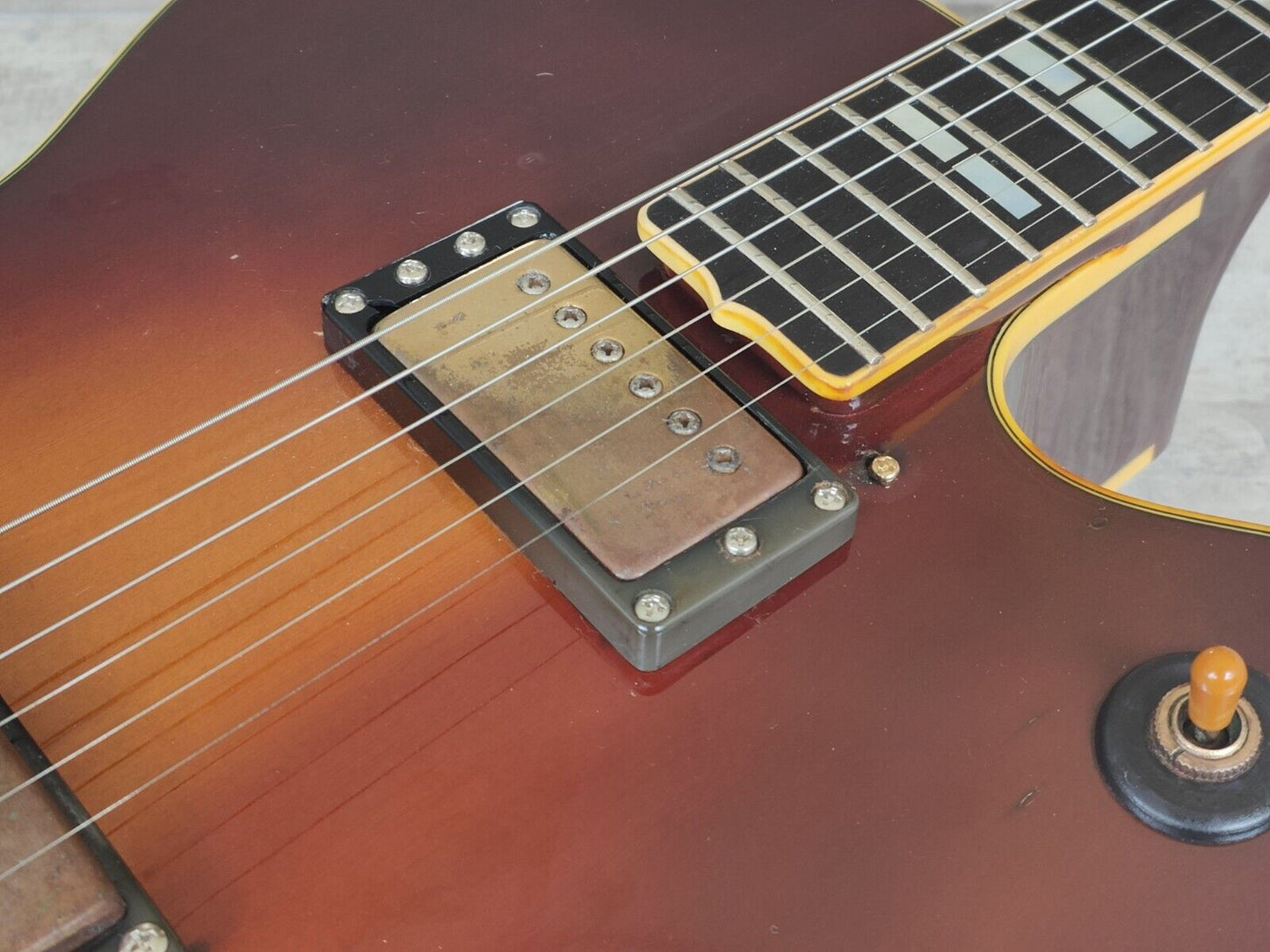 1980 Yamaha Japan AE-1200 Hollowbody Jazz Electric Guitar (Antique Stain)