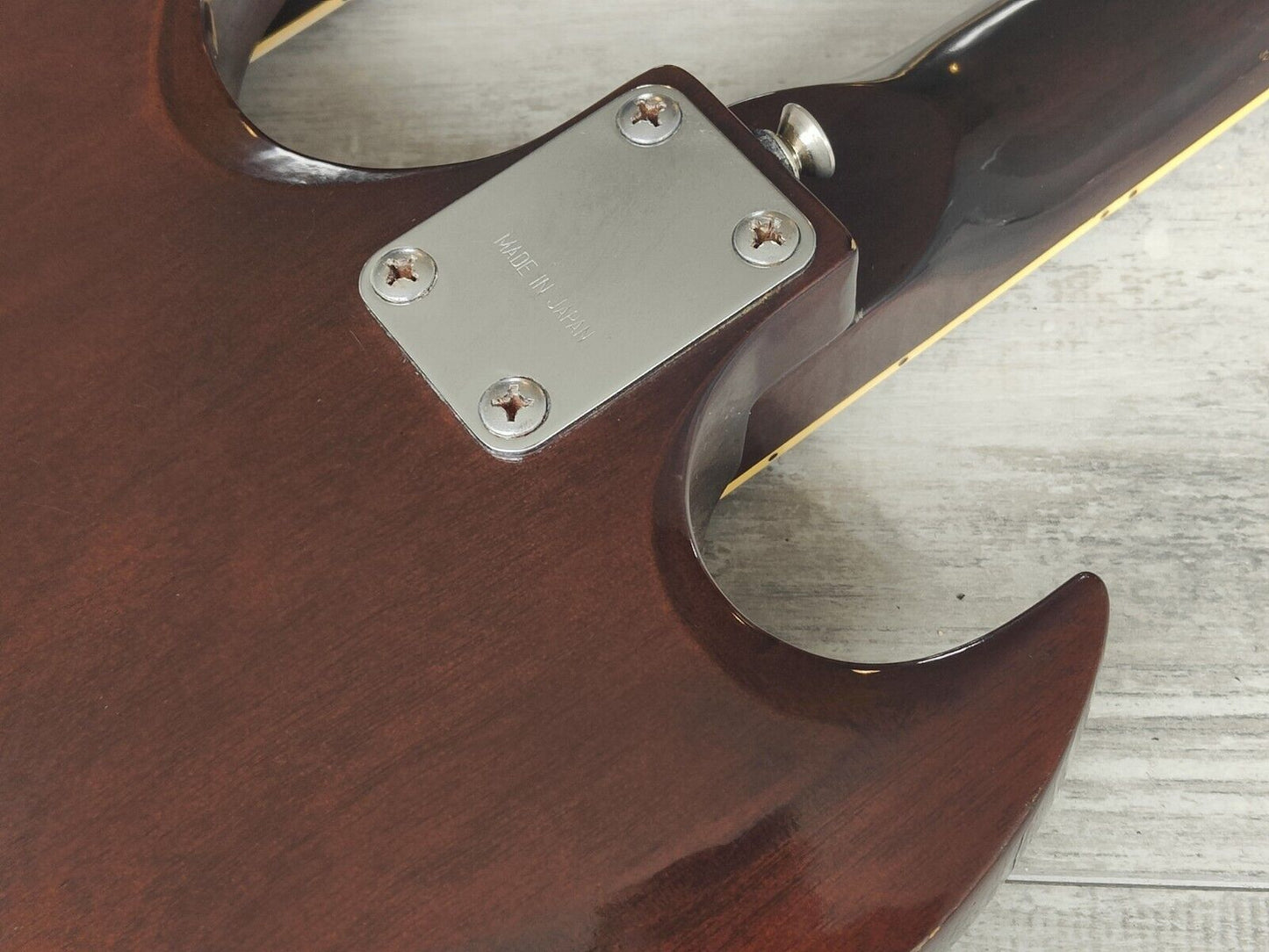 1970's Japanese EDS-1275 Style 6/12 Doubleneck SG (Walnut Brown)