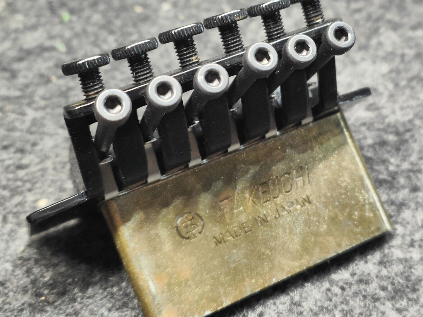 1990's NOS TRS-202 Takeuchi Japan Floyd Rose Tremolo (Black)