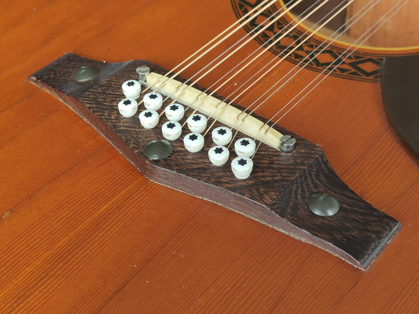 1970's EKO Ranger 12 Vintage 12-String Acoustic Guitar (Natural)