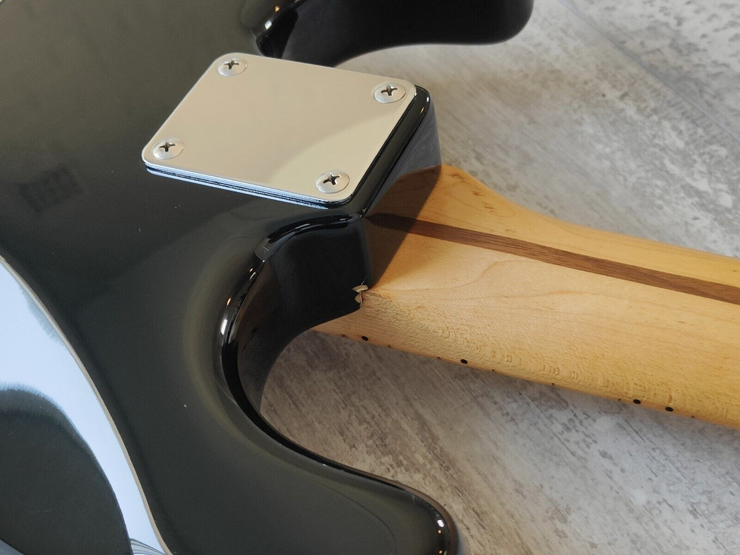 1993 Squier Japan "Silver Series" Stratocaster (Black)