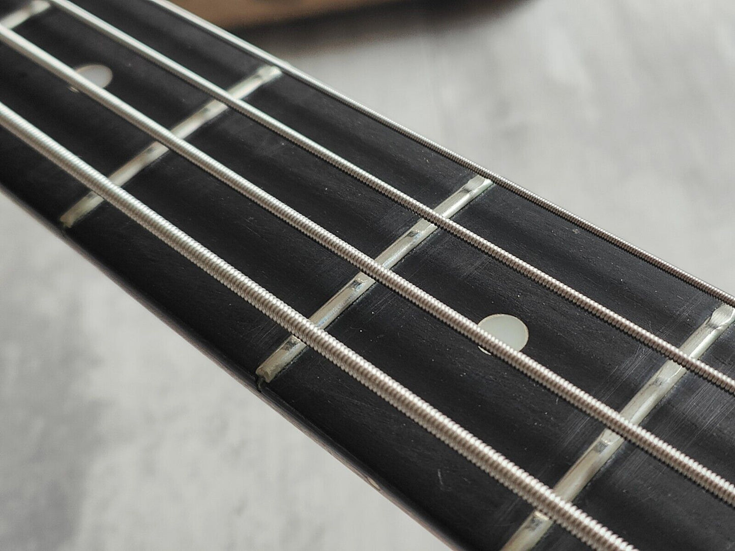 1980's Moon Japan Custom Order Jazz Bass (Transparent Red)