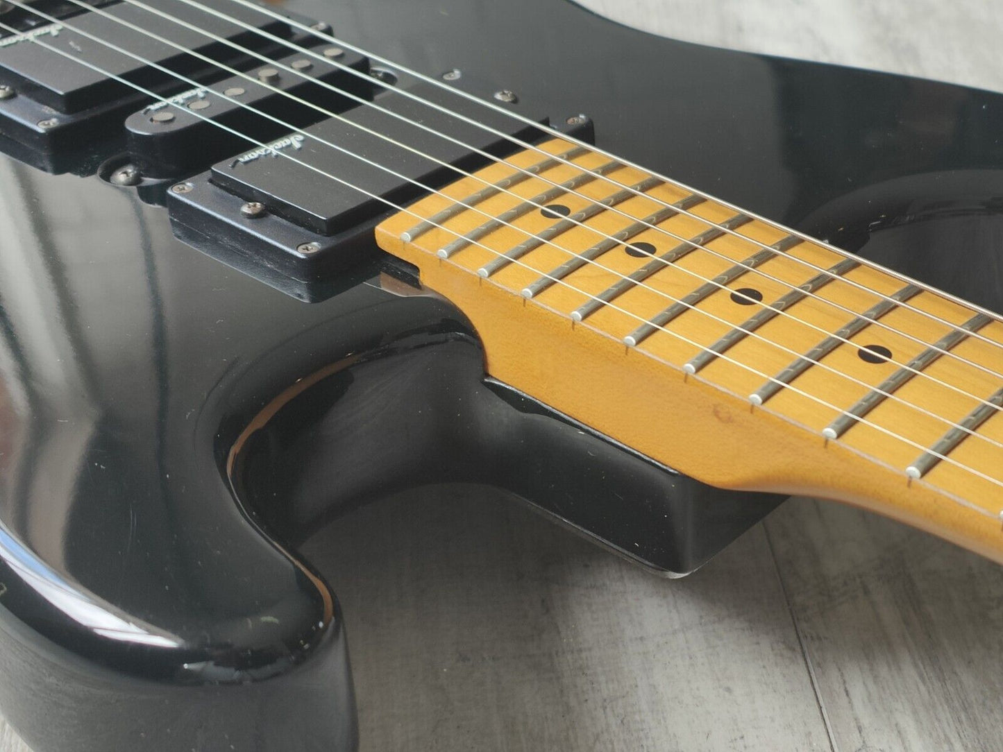 1988 Charvel Japan Model HSH Superstrat (Black)