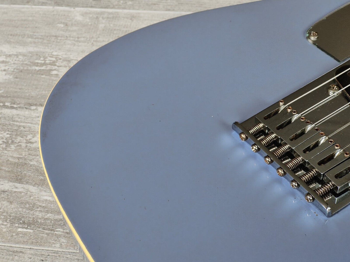 1989 Bill Lawrence BTOM-60 Bound Telecaster (Ice Blue Metallic)