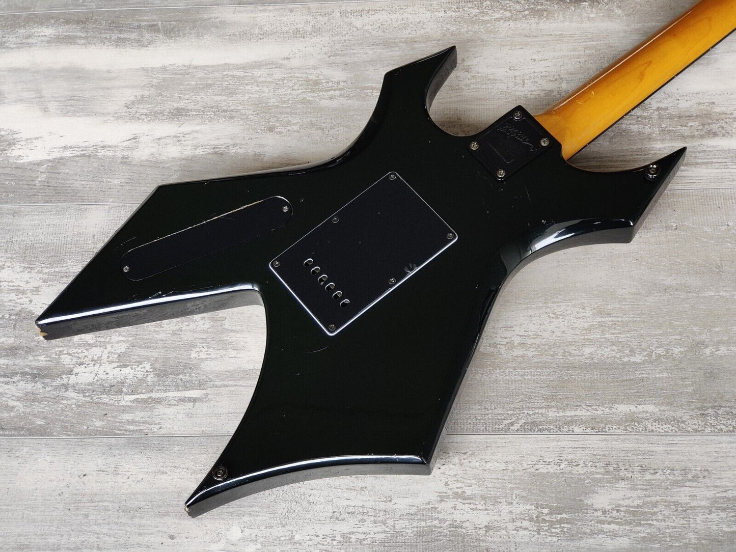 1980's BC Rich Japan NJ Series Warlock w/Floyd Rose (Black)