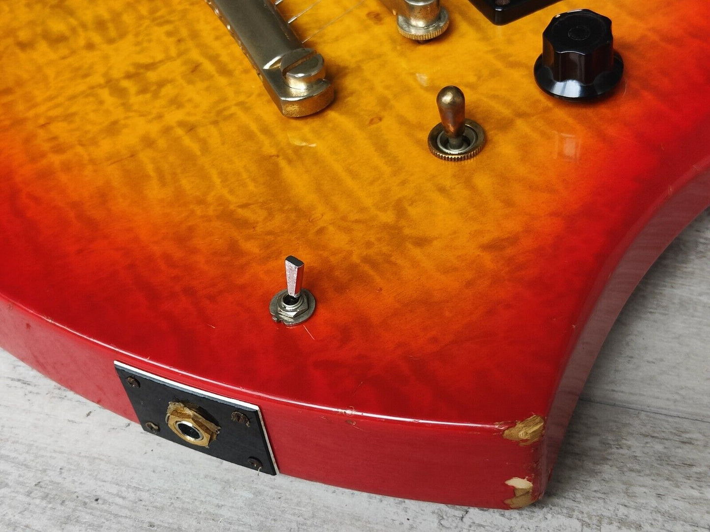 2000's Burny Hide (X Japan) MG-85X Mockingbird (Cherry Sunburst)
