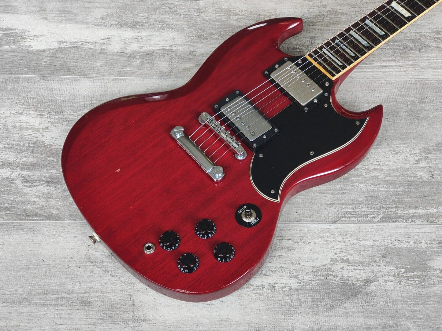 1990's Greco  '61 Reissue SG Double Cutaway (Cherry Red)