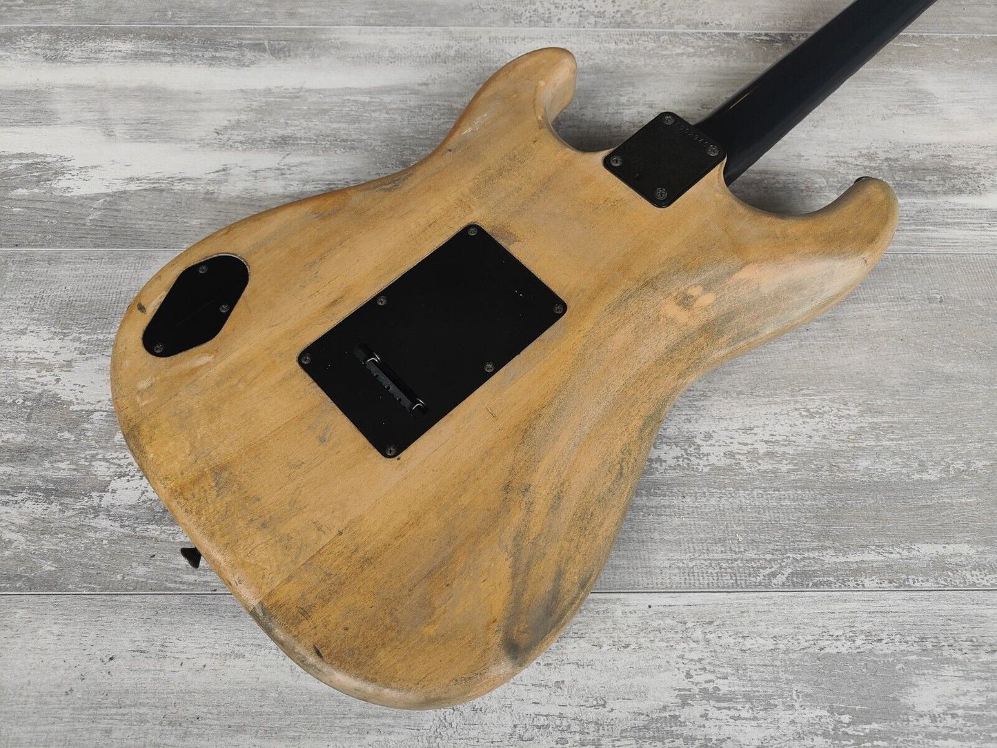 1984 Fender Japan Boxer "A Series" ST556 Stratocaster (Finish Removed/Scalloped)