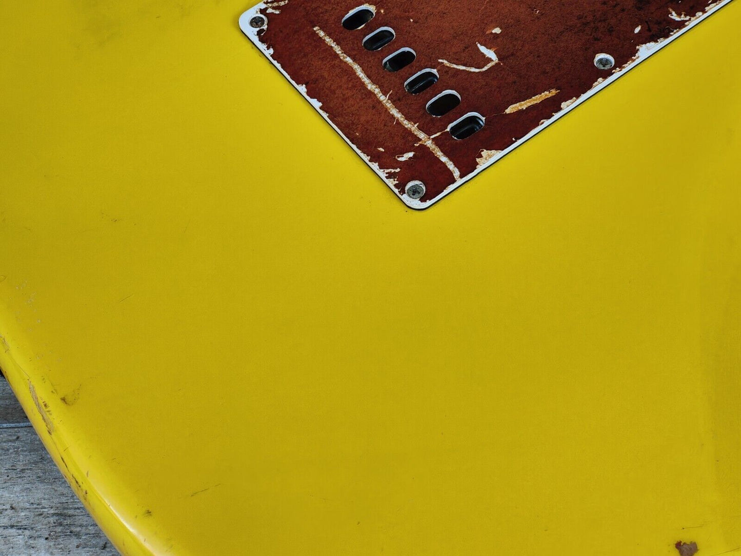 1970's Founder Japan Stratocaster (Graffiti Yellow)