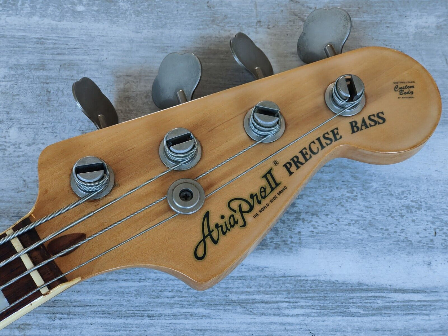 1978 Aria Pro II JB-700D 70's Precise Jazz Bass w/Dimarzio Pickups (Natural)