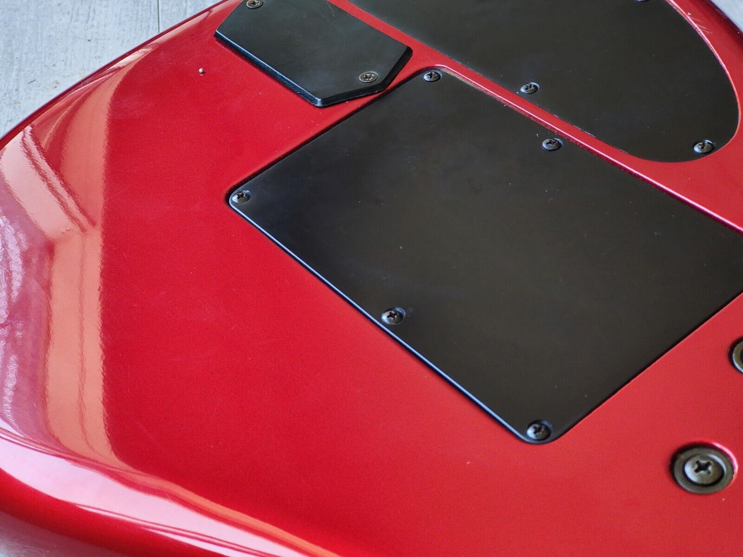 1990 Rockoon (by Kawai Japan) TG-60 Electric Guitar w/Onboard Overdrive (Red)