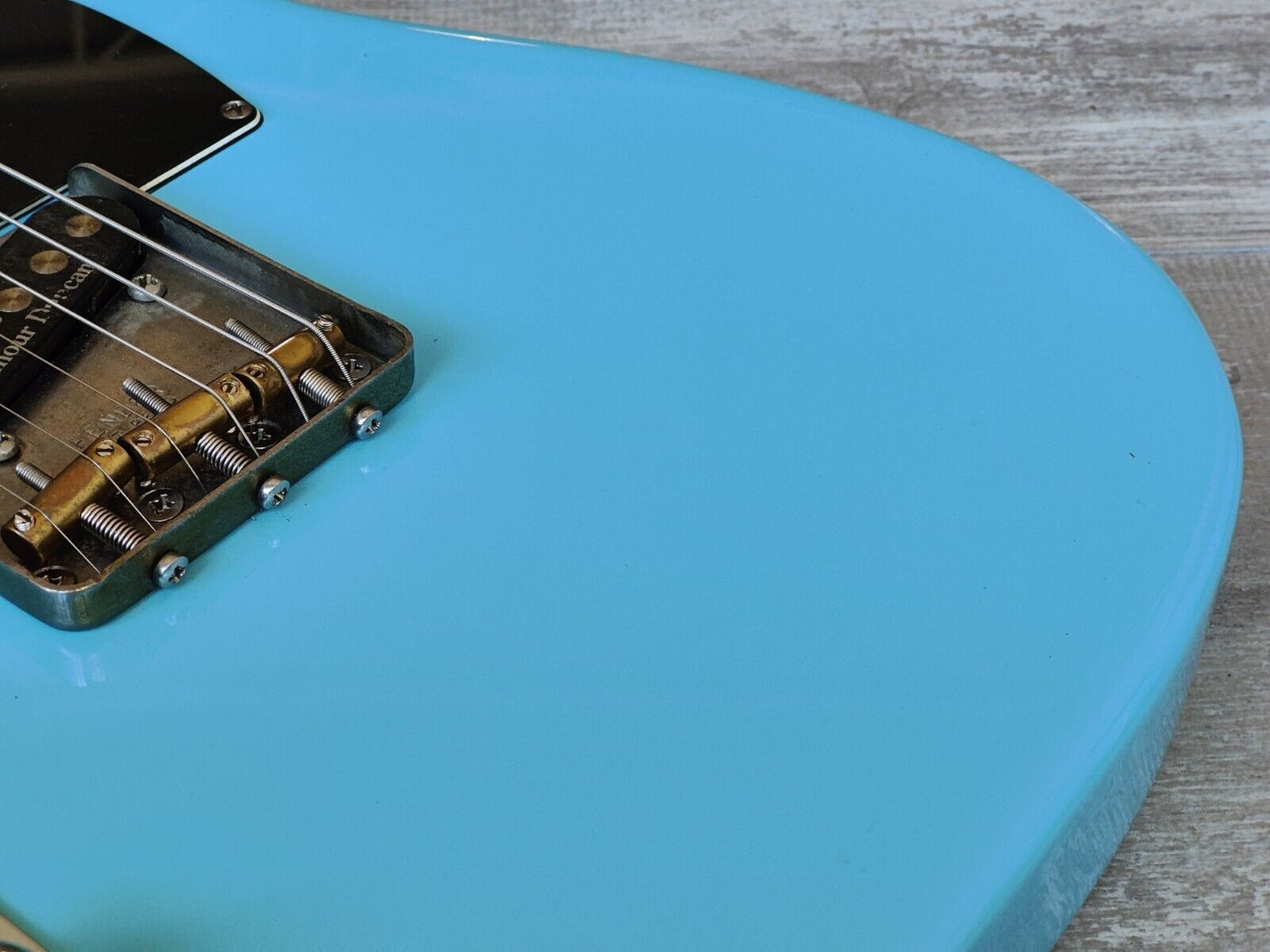 1986 Fender Japan TL72-55 LH '72 Reissue Left Handed Telecaster (Daphne Blue)